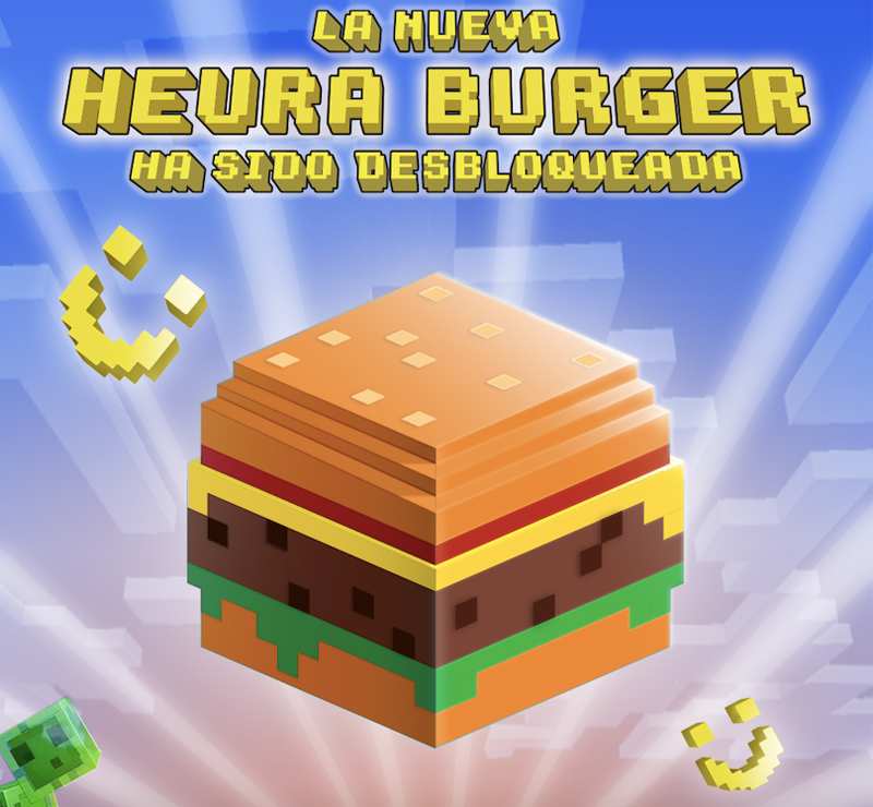 Heura lanza su nueva hamburguesa en Minecraft