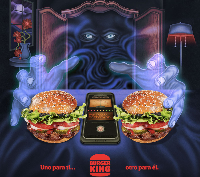 Burger King lanza un 'detector de fantasmas'