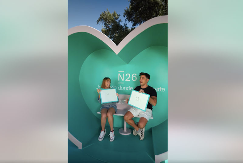 N26 anima a sus clientes a encontrar el amor en un banco