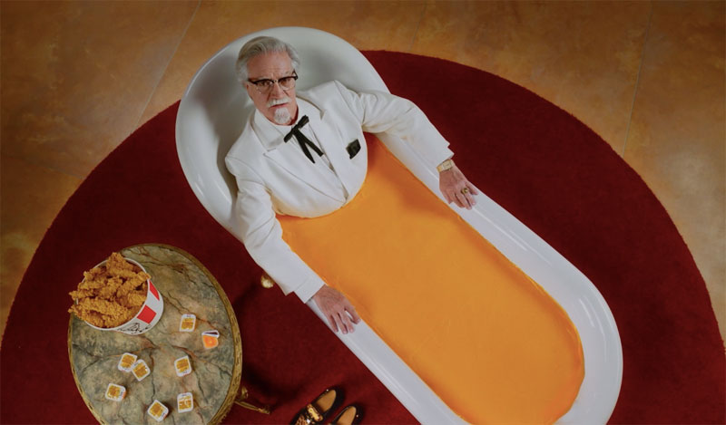 KFC sumerge al Coronel Sanders en salsa de Cheetos