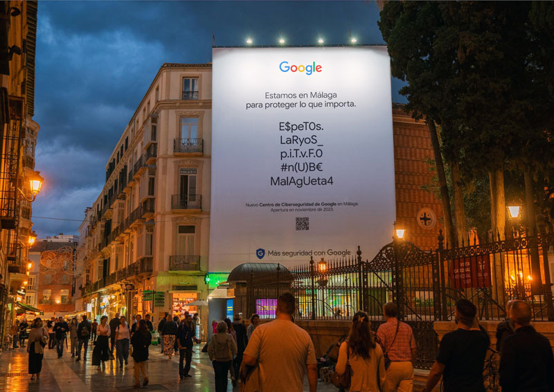 Así anuncia Google la apertura de su centro de ciberseguridad en Málaga